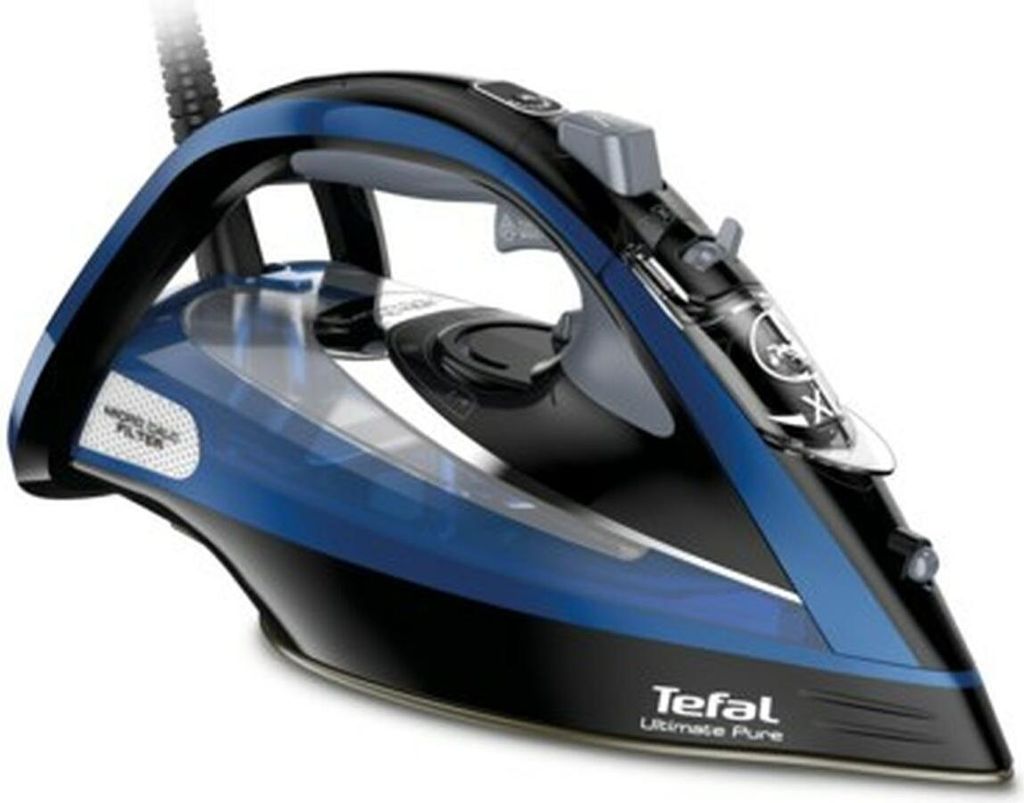 Tefal FV9848E0 Stoomstrijkijzer, 3200 W, zwart, blauw, Productafbeelding 