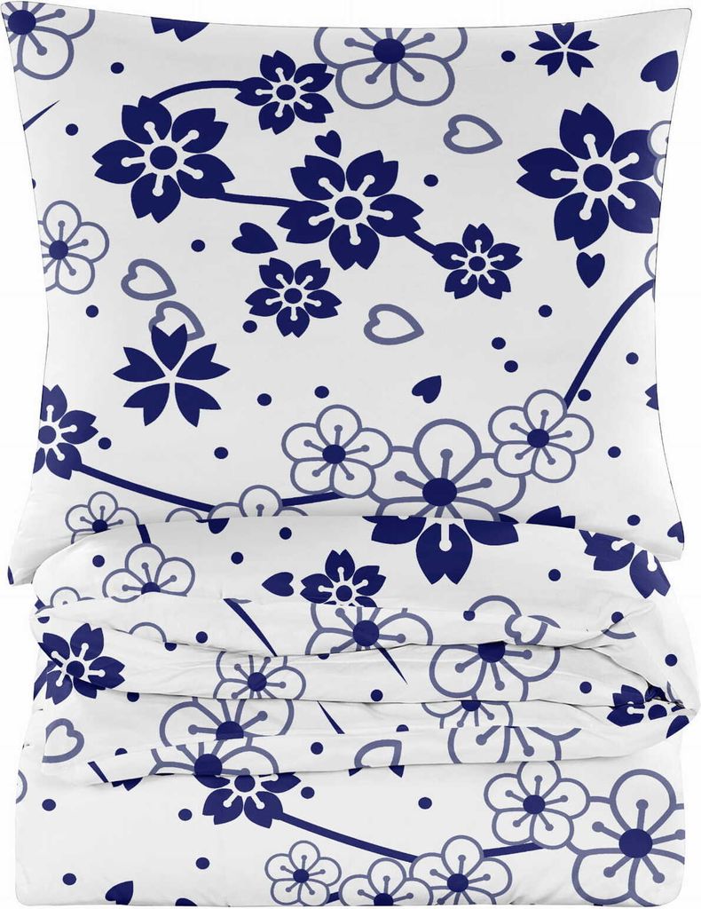Bettwäsche - 220x200 cm - Bettbezug und Kissenbezügen Set - Produktbild 