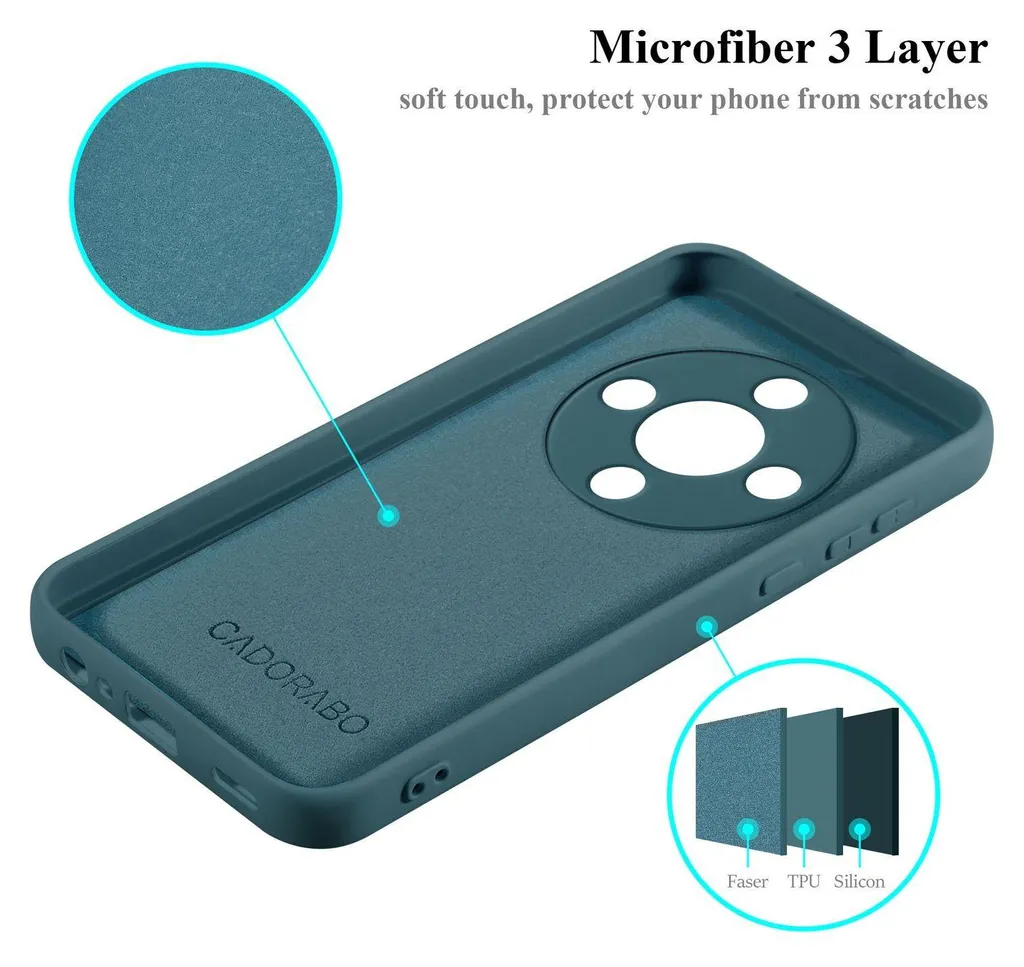 Cover Trasparente Ultra Sottile Per Honor Magic 6 Lite 5G – Custodia In Silicone TPU Morbido, Antiurto Con Airbag Angolari, Antigraffio - 4