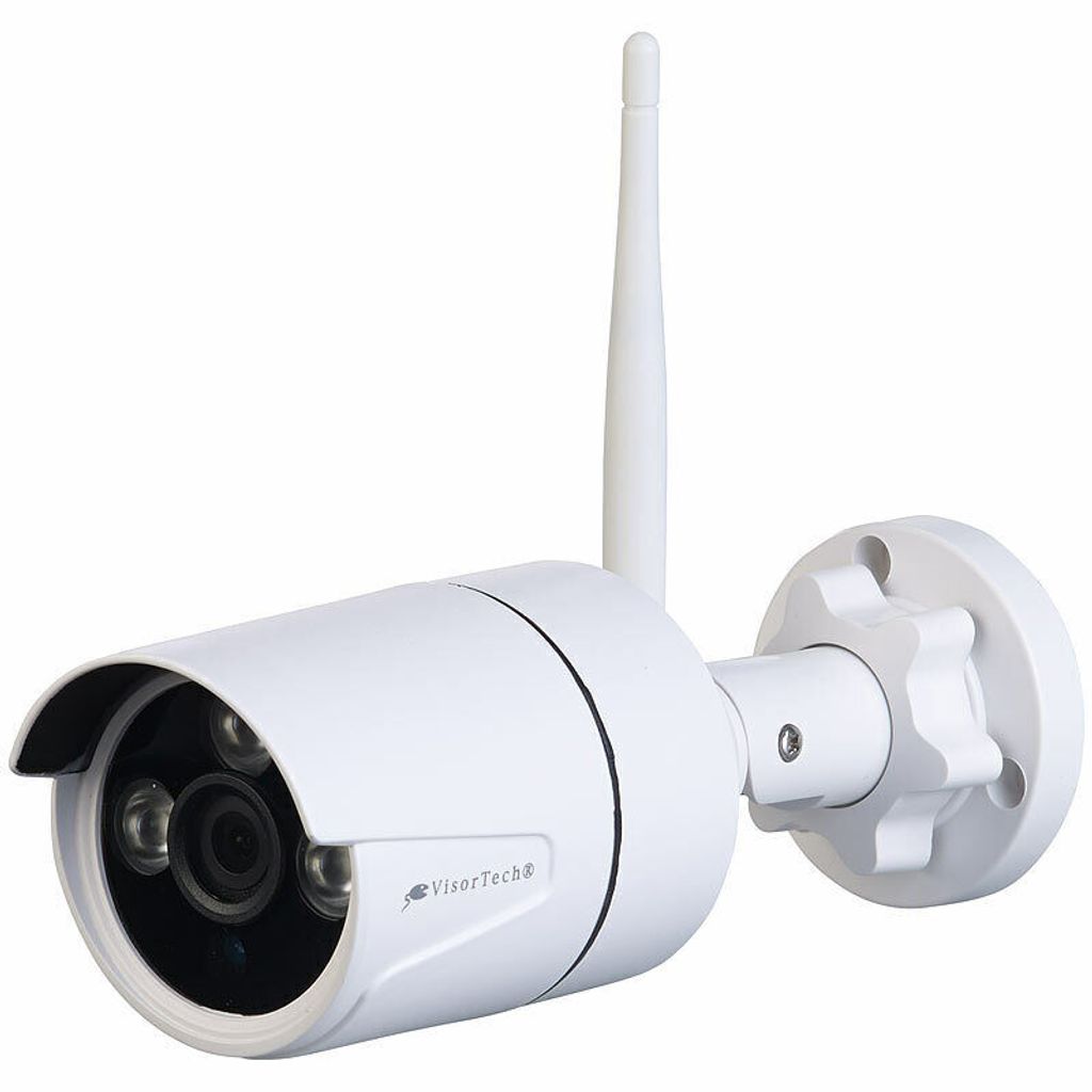 VisorTech Zubehör zu Überwachungscameras: Funk-IP-Kamera für Überwachungssystem DSC-850.app/750.app V2/1920.app (Ueberwachungskamera-Set, Video...