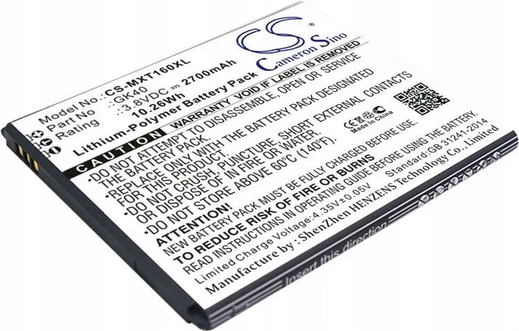 Batterie GK40 SNN5967A pour Motorola Moto G4 et G5 - Haute Capacité
