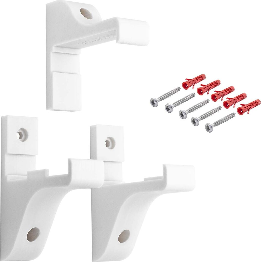 Wand Halterung Konsolen Halter Wall Mount Weiß passend für XBOX One X