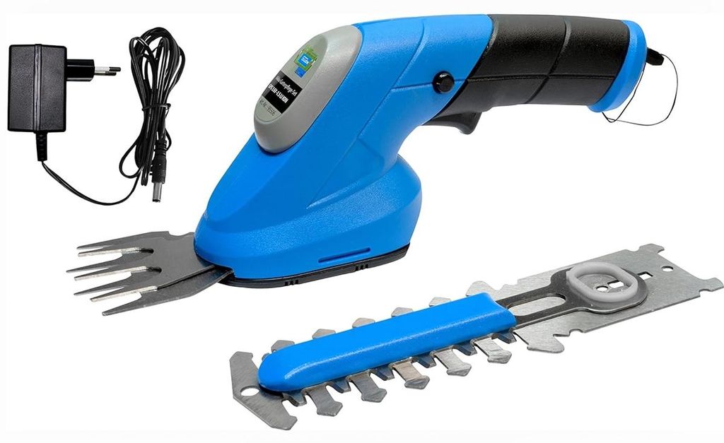 GÜDE Akku Gartenpflege-Set GPS 3,6V-1.5 LI-ION Grasschere Strauchschere