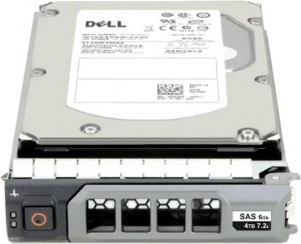 Disque dur DELL 4 To SAS 6 Gbps 7.2K 3.5 pouces pour serveurs PowerEdge