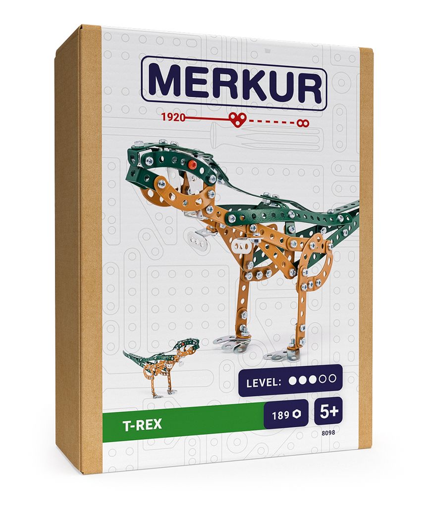 Merkúr - DINO - Tyranosaurus Rex, 189 kusov Obrázok produktu 