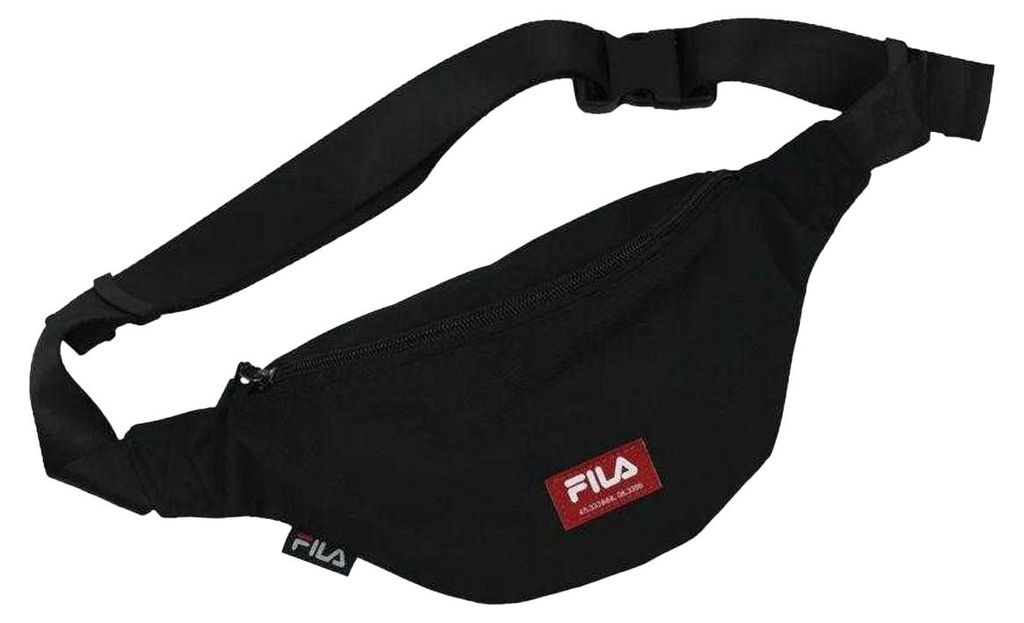 Fila - "Baltimora" Gürteltasche, Abzeichen PP8347 (Einheitsgröße) (Schwarz)