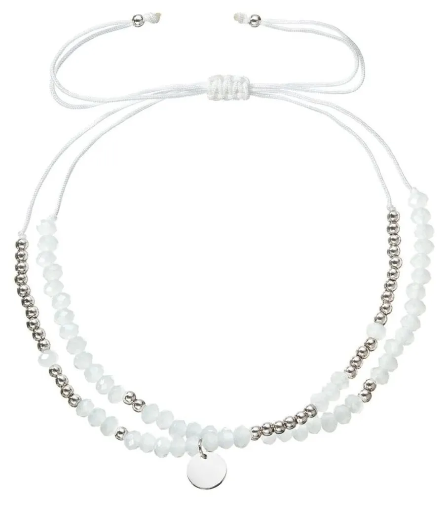 Bracelet perles blanches 13038.1 : fini les bijoux lourds et gênants