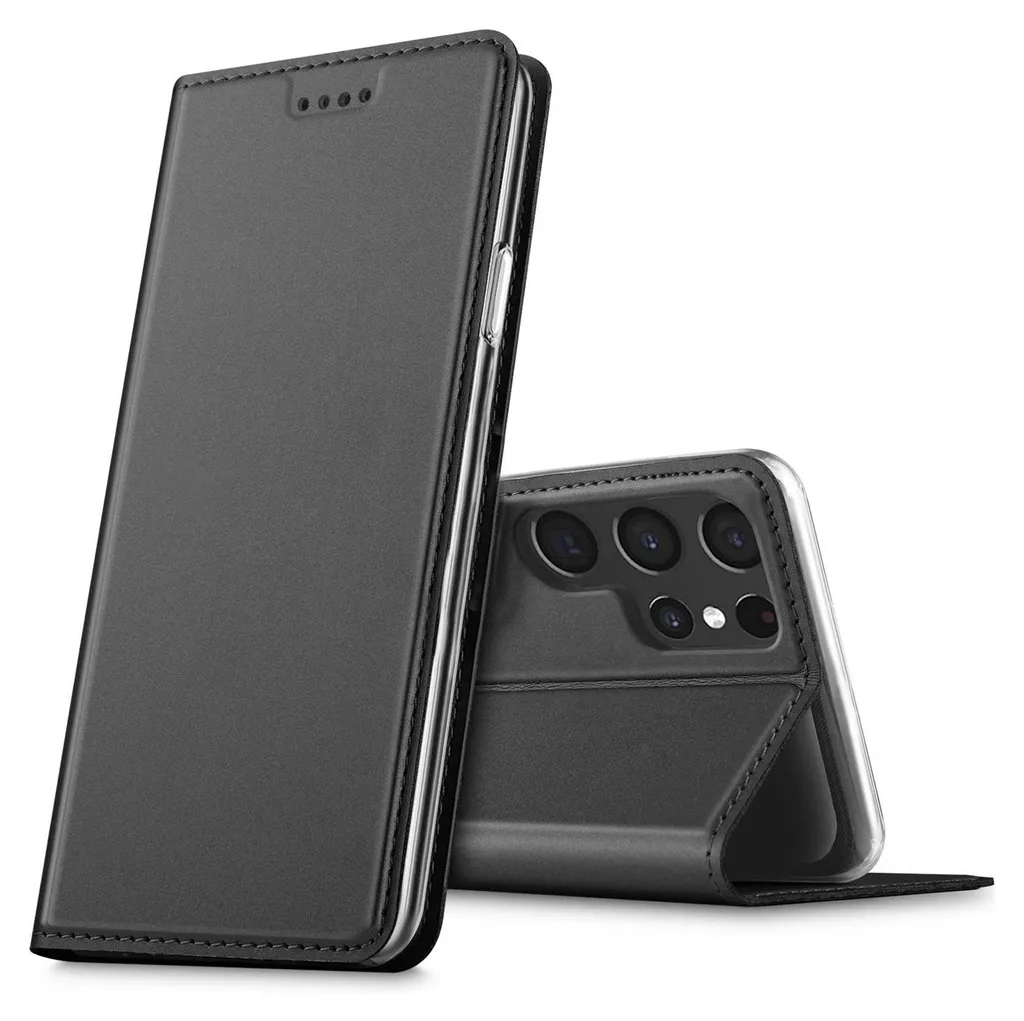 Cover Samsung S23 Ultra Slim Flip - Custodia Libro Professionale