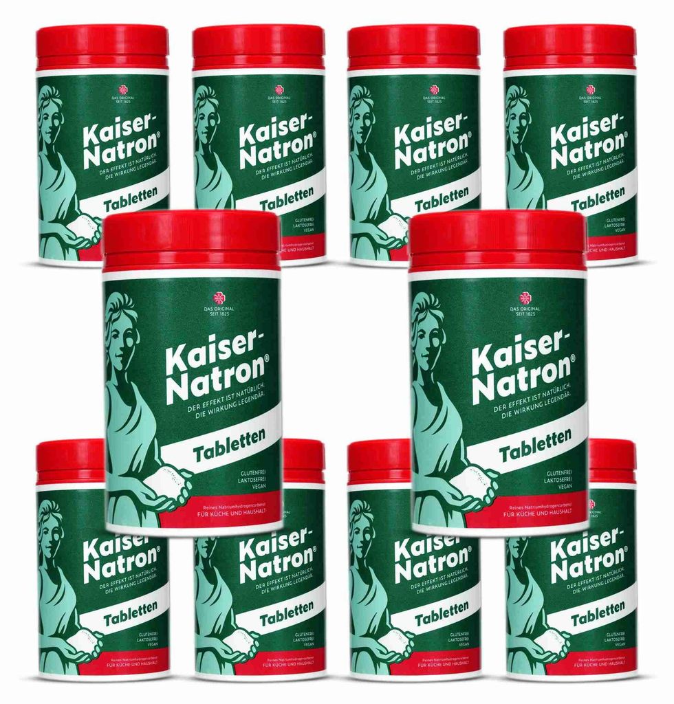 KAISER NATRON Tabletten 10 x 100St PZN 00494574