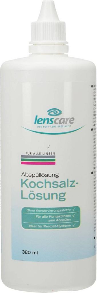 LENSCARE Kochsalzlösung 380ml PZN 01141719
