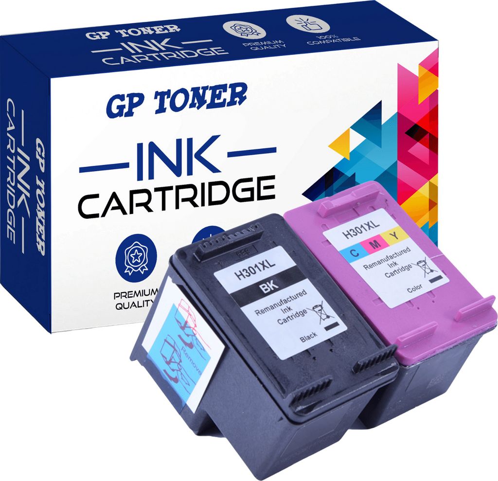 Drucker Patronen 301 XL kompatibel für HP DESKJET 1000 1010 1510 2510 2514 2542 2543 2544