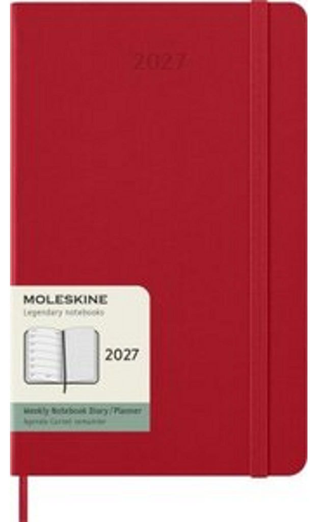 Moleskine weekagenda 2027, jaarplanner met ruimte voor Productafbeelding 