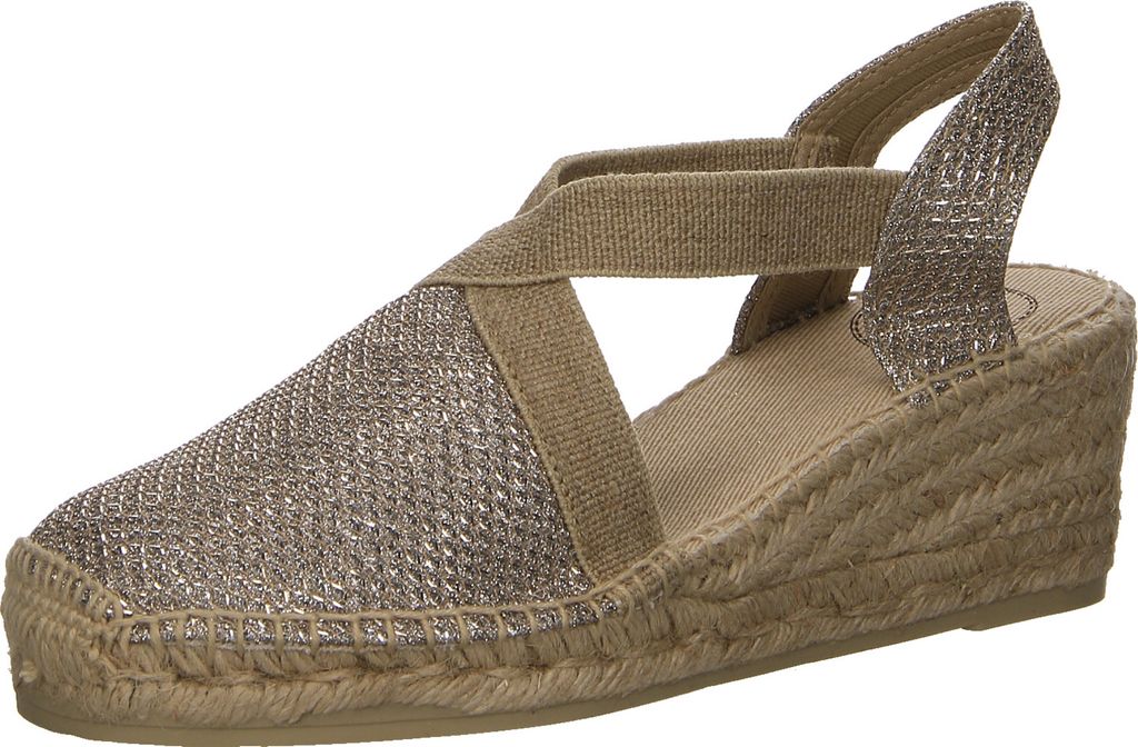 Toni Pons Triton Sandalen Touwzool - Goudkleur - Maat 42