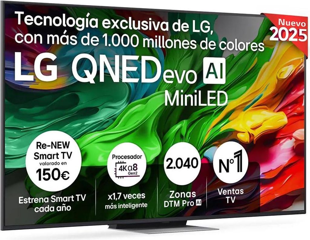 LG 65QNED87A6B.AEU QNED-Fernseher, 65 Zoll (164 cm), 4K Image du produit 