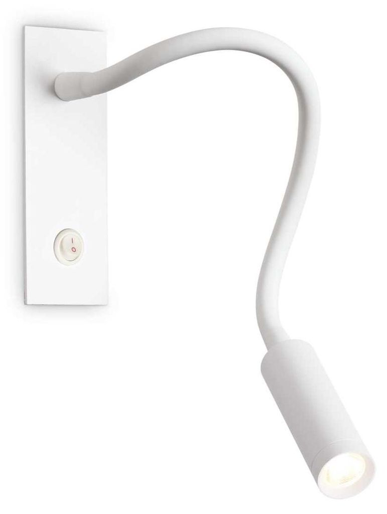 Modern Applique I Metall Weiß Led 3W 3000K Warmes Licht