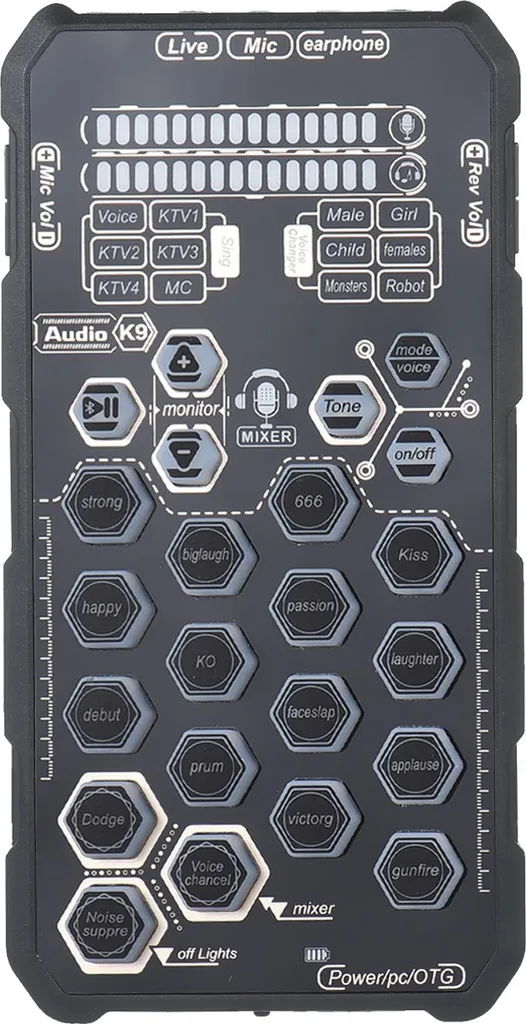 Interface audio pour streaming et chant live avec 6 modes de diffusion - 4