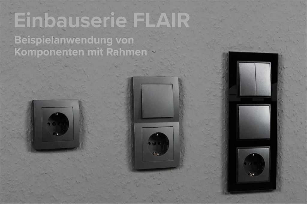 Zestaw gniazd McPower Flair "Beginner 2S", 3-częściowy, Zdjęcie produktu 