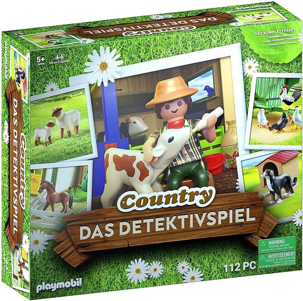 PLAYMOBIL 70763 - Country - Das Detektivspiel, Produktbild 