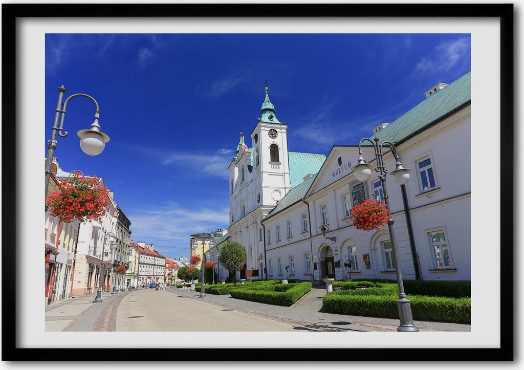 Bild - Bilder - Bilderrahmen - 70 cm x 50 cm - MDF-Rahmen, Wandkunst Rzeszow Polen