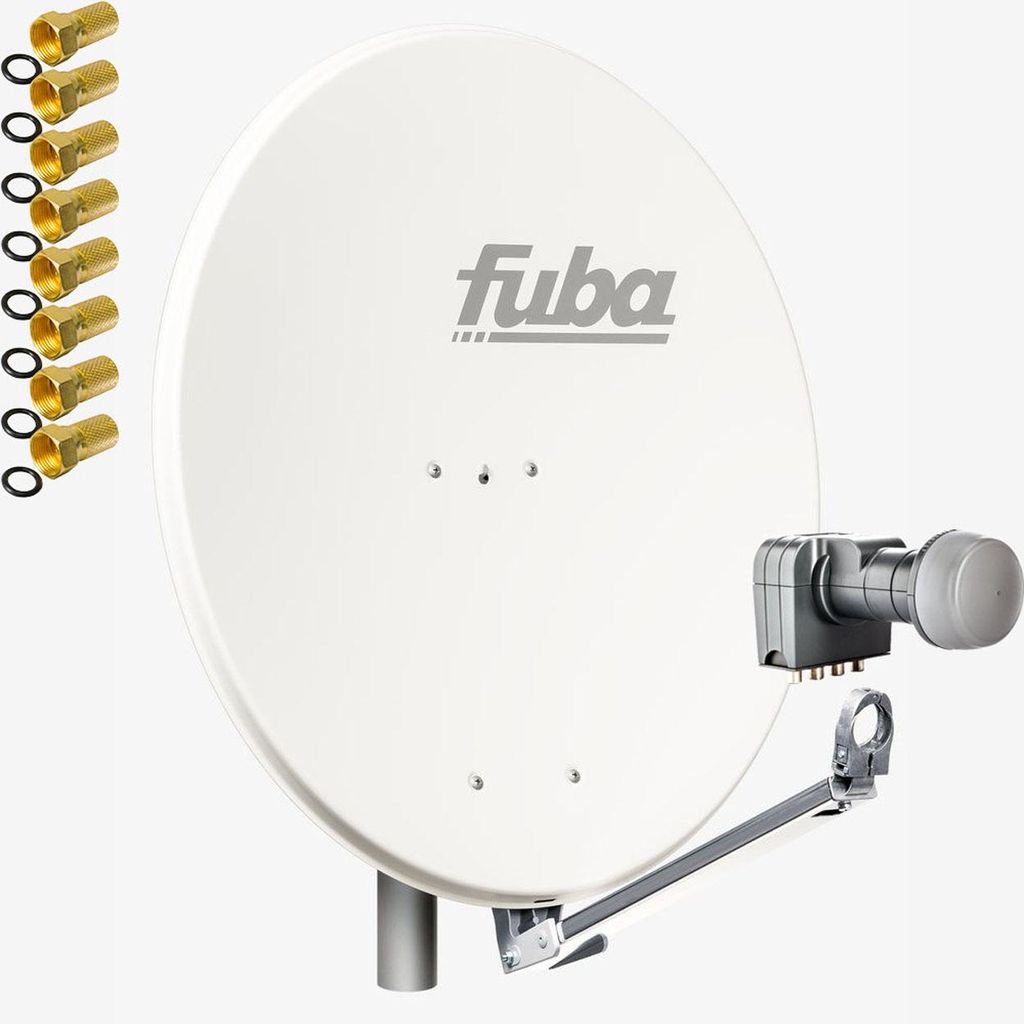 Fuba DAL 804 W Sat Satelliten Anlage Schüssel Quad LNB LMB Produktbild 