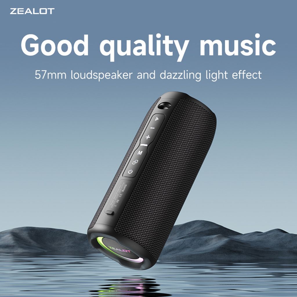 ZEALOT S49PRO Portable Wireless Speaker with BT 5.2 Produktbild 4