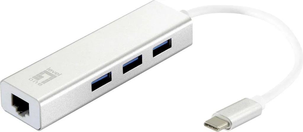 OFFERTA LevelOne USB-0504 Hub 3.0 + Gigabit Ethernet - Affare!
