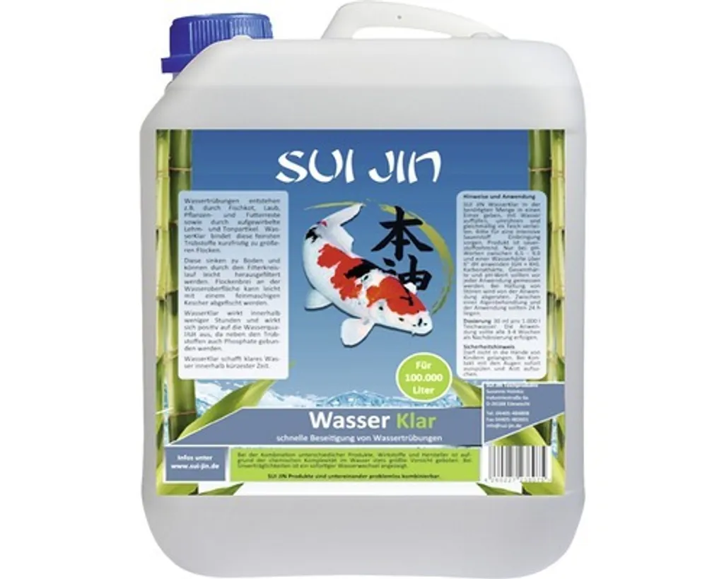 Wasserklar 5 L: Il Chiarificante di una Volta per Acque Pure