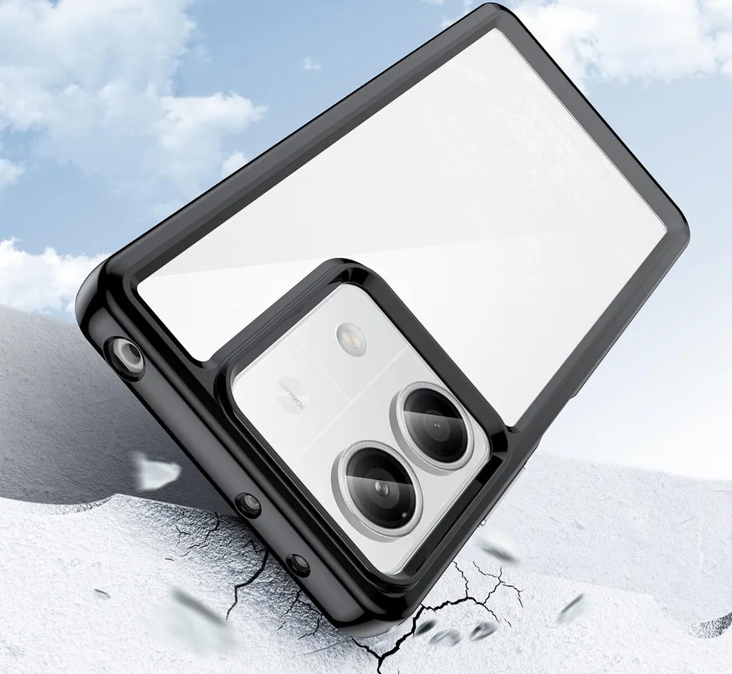 Custodia Bumper per Xiaomi Redmi Note 13 5G nero - 3
