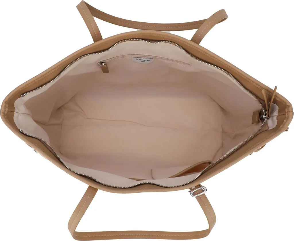 Sac cabas à main chic GERRY WEBER Aeon beige idéal pour le bureau - 4