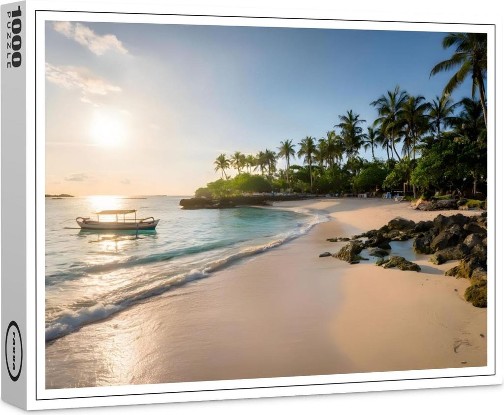 raxxa Premium-Puzzle "Ruhe im Morgenlicht", 1000 Teile