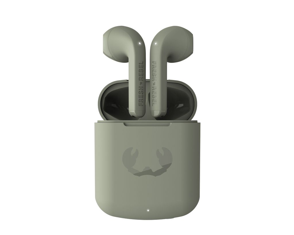 Fresh 'n Rebel Twins Core Earphones True Wireless Stereo (TWS) Inside de ear Bluetooth Calls/Music Green