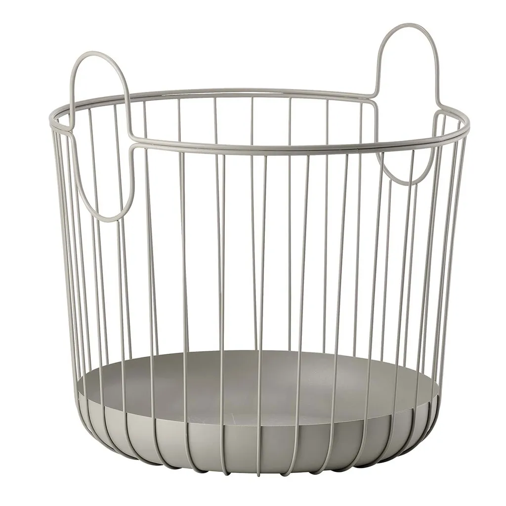 Panier Inu Zone Denmark 10552 en Métal Taupe Ø 40.6 cm Design Nordique