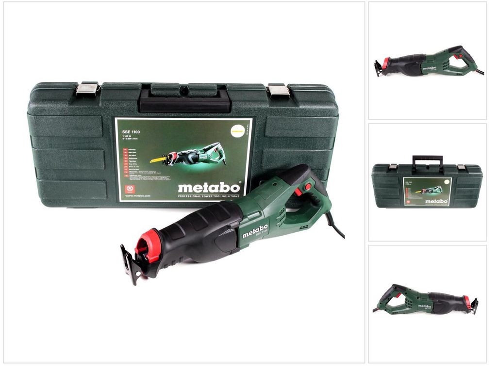 Metabo-reciprozaag SSE 1100 (606177500) + koffer Productafbeelding 