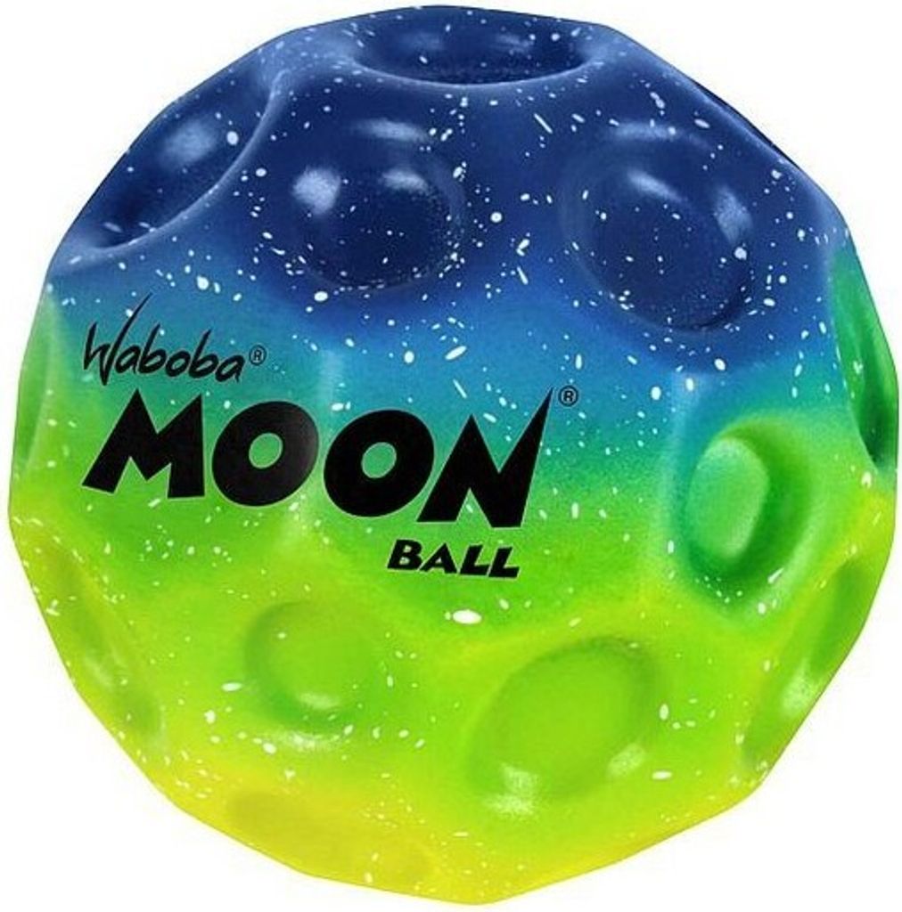 Waboba - Flummi "Moon", Farbverlauf RD2657 (Einheitsgröße) (Blau/Grün)