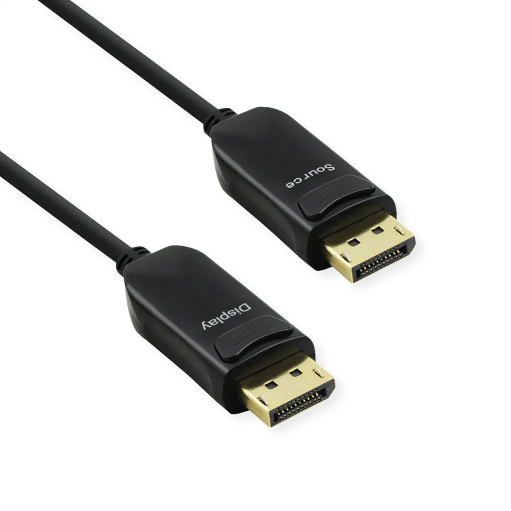 Câble DisplayPort 1.4 AOC 8K60Hz 15 mètres - Signal pur par fibre optique
