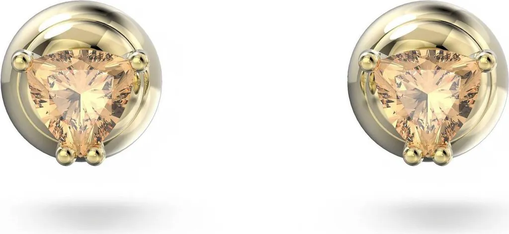 Swarovski Stilla 5639116 Orecchini Vintage Style Arancio Oro
