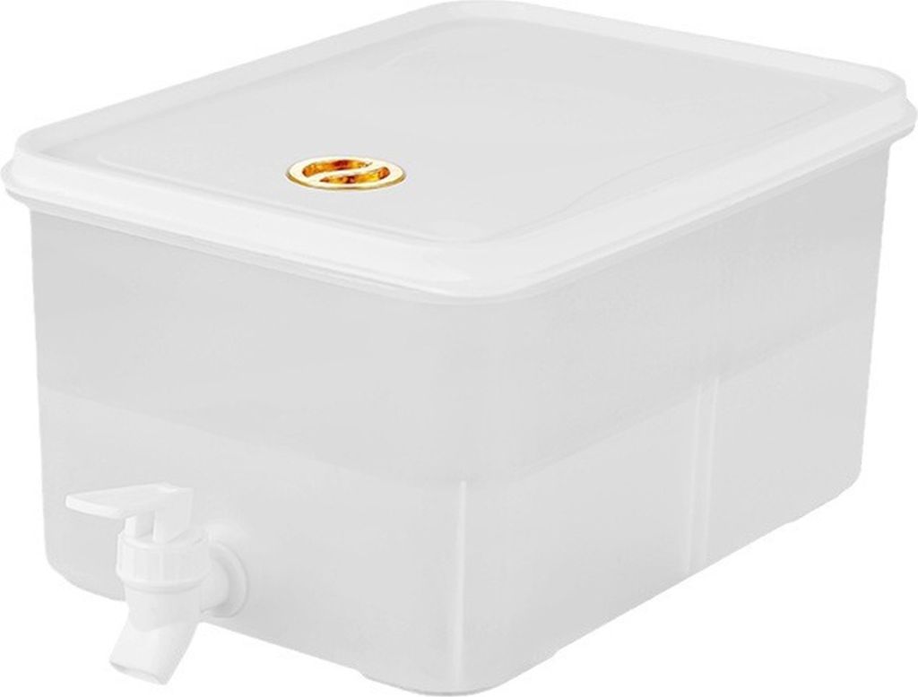 3,5/5 l Kaltwasserkessel, Getränkewasserspender mit Wasserhahn, hochtemperaturbeständiger Eistee-Saftkrug für Partys, Restaurants, Küchen, Spei...