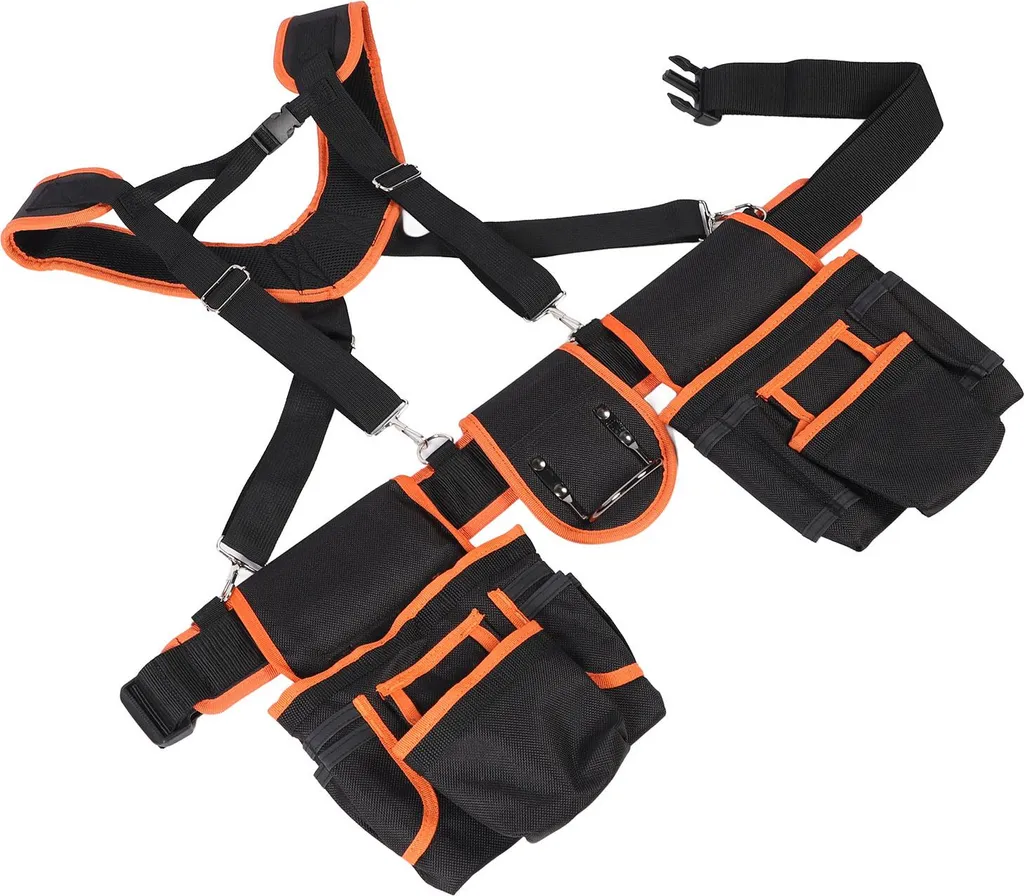 Sac porte-outils étanche 1680D avec base rigide et multiples poches