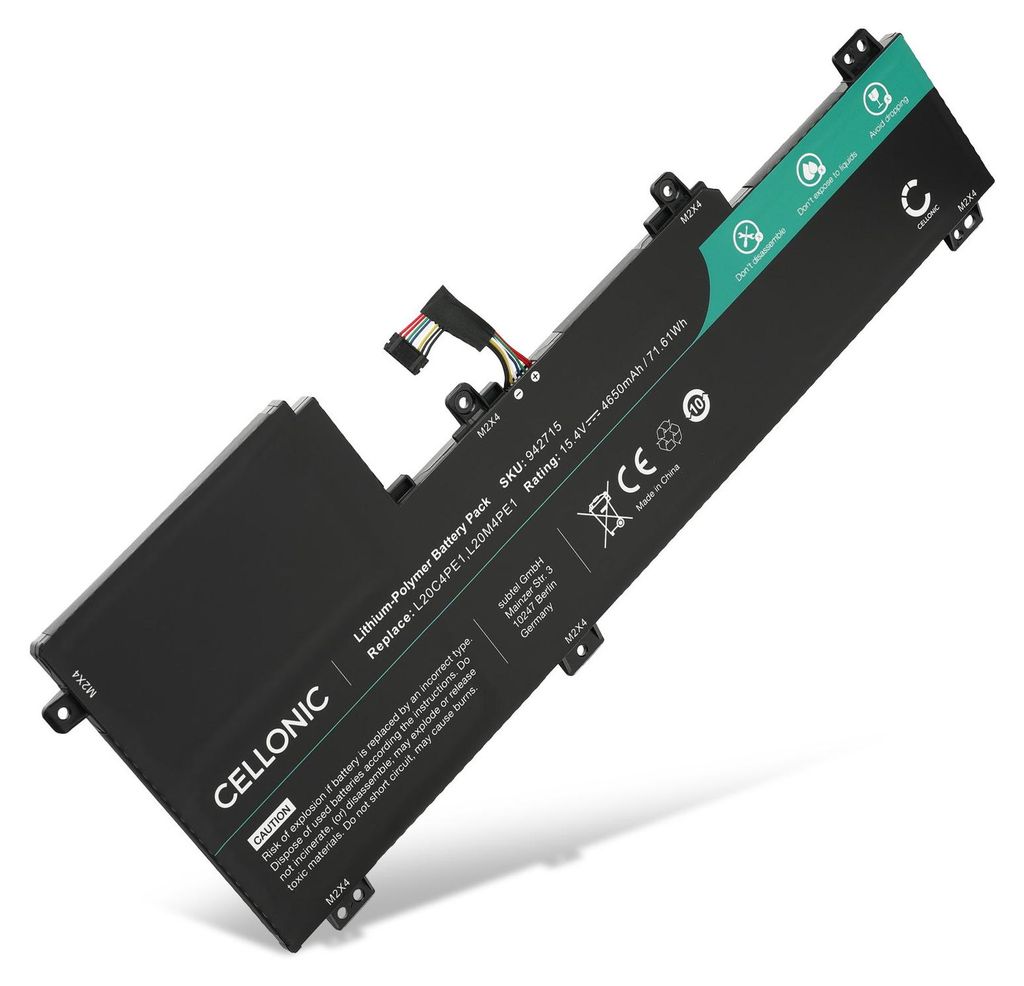 CELLONIC 1x Akku für Notebook Kompatibel mit Lenovo Ideapad Produktbild 