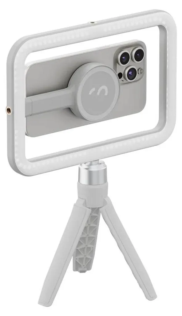 Shiftcam SnapStudio Lumière - Éclairage Magnétique Gris Rotation 360° - 3