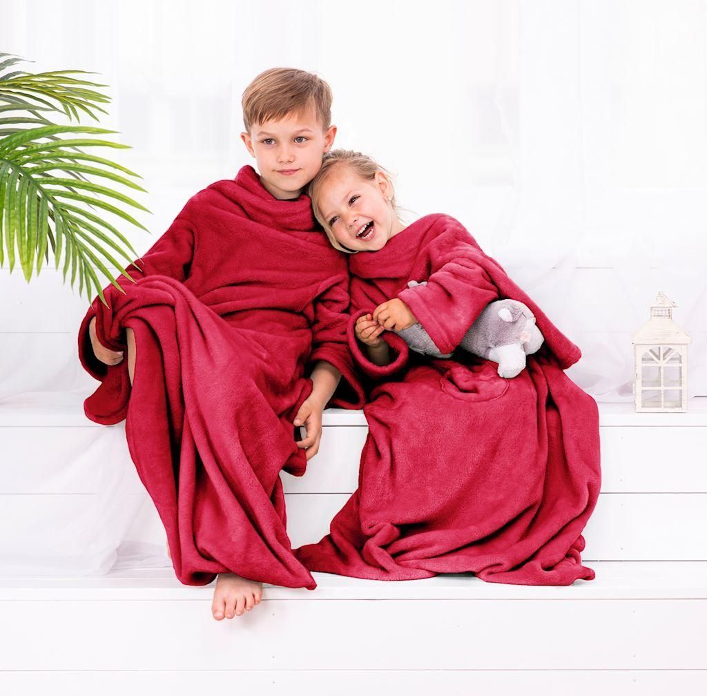 Ärmeldecke Lazykids für Kinder - Kuscheldecke mit Ärmeln, Produktbild 