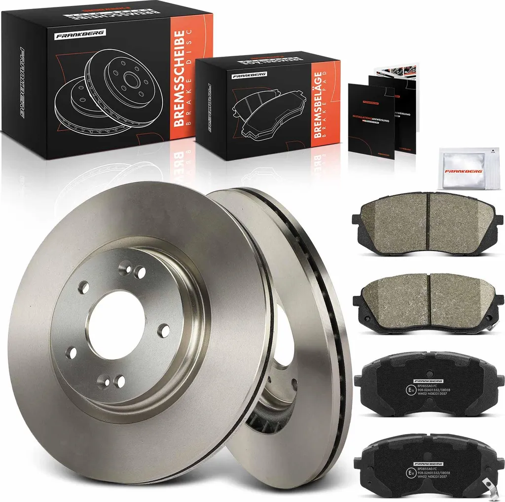Réparez votre Freinage Avant Hyundai ou KIA avec le Kit Disques Frankberg