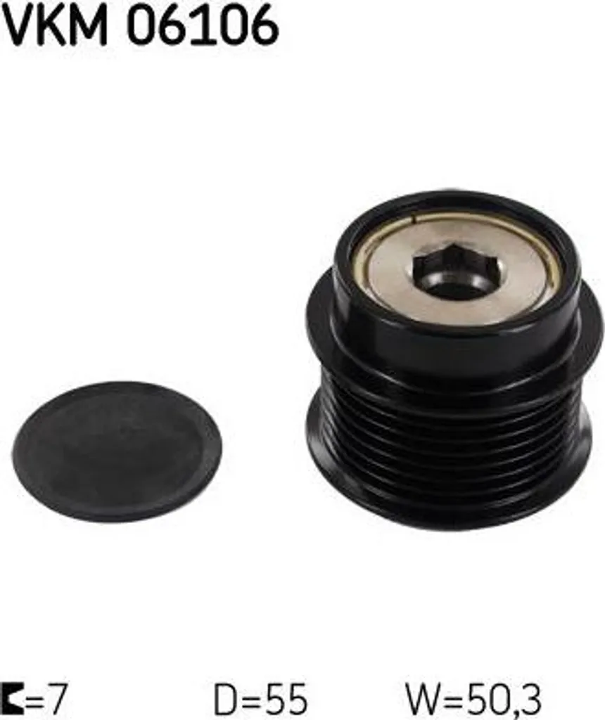 SKF VKM 06106 Roue libre d'alternateur OE 270600H110 pour Camry et Previa