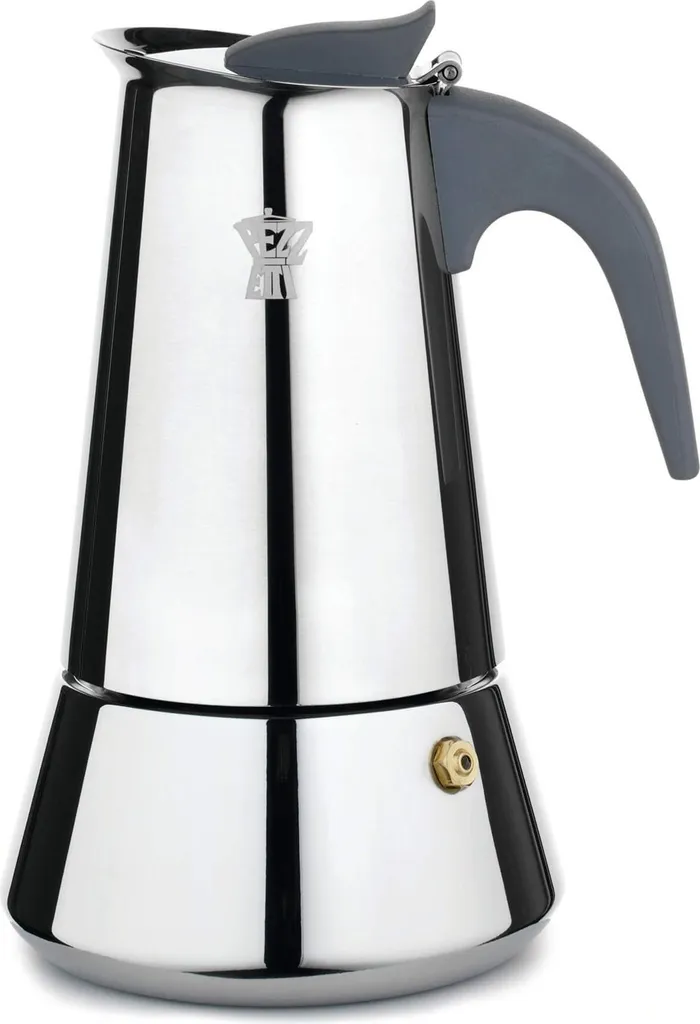 Cafetière Italienne Induction Pezzetti Steelexpress Inox NPCSTEEL06CPX