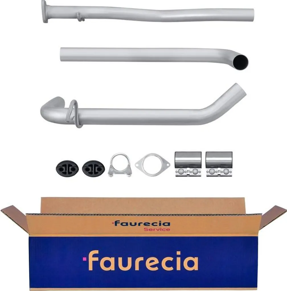 Ligne d'échappement FORD COURIER Kasten Easy2Fit avec kit HELLA
