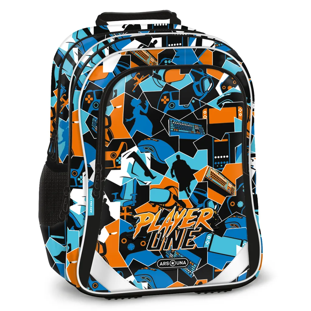 Zaino scuola Player One Ars Una Ergofit