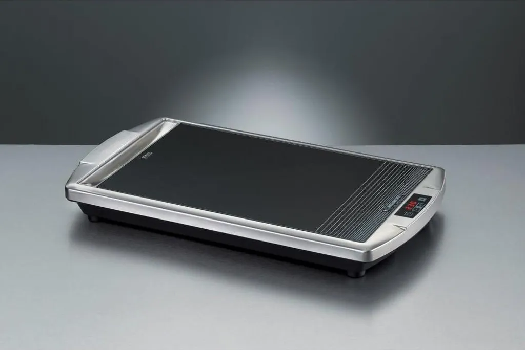 Gril de Table Vitrocéramique 2000W - Barbecue Électrique Intérieur LED - 10