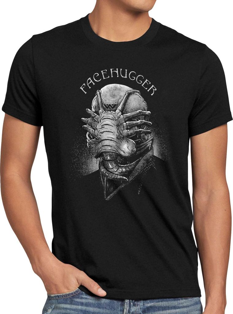 style3 Black Hugger Herren T-Shirt ripley alien xenomorph nostromo
