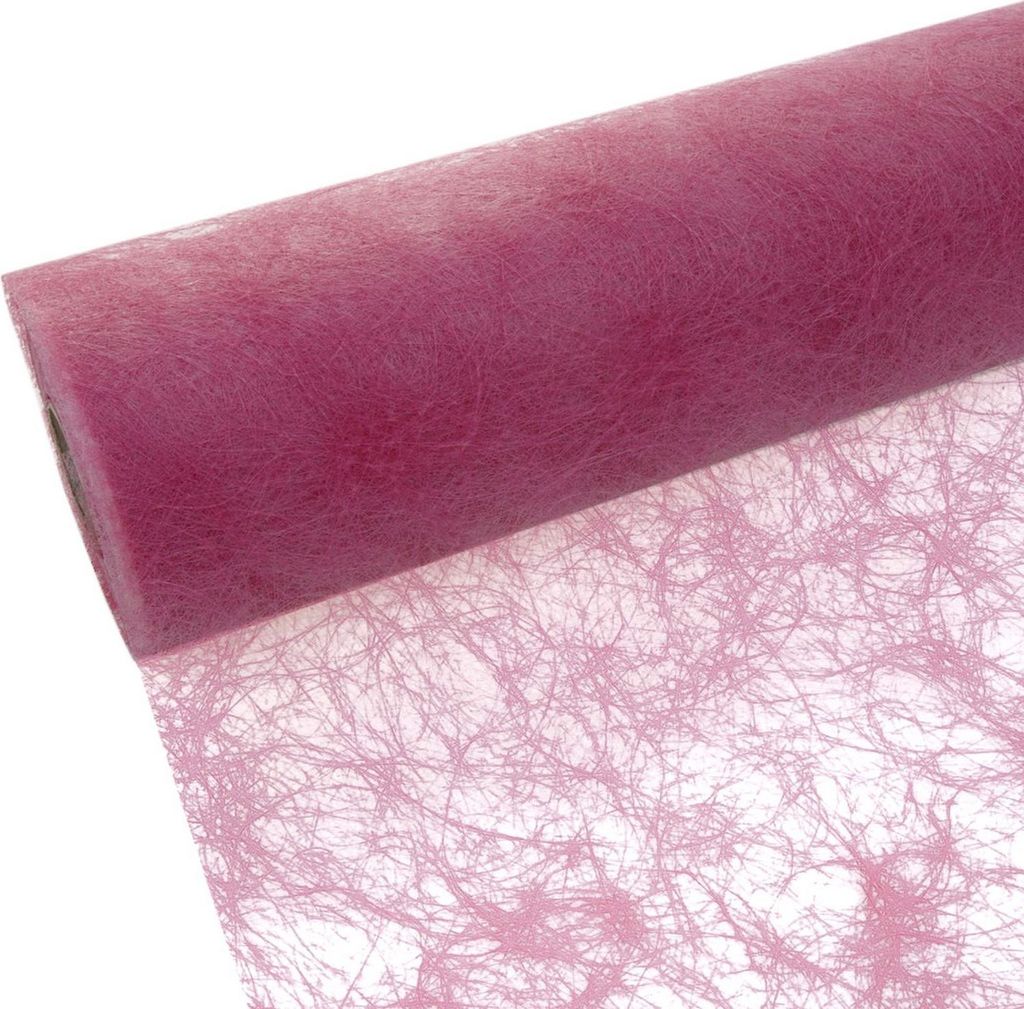 Sizoflor Tischläufer rosa 60 cm - extra breit - 25 Meter 60 014-R