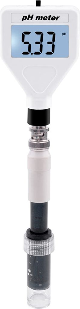 PH-98218 Haut-PH-Messgeraet, Saeuremessgeraet, Tester, austauschbare Sonde, LCD-Display, digitales Saeuremessgeraet, tragbares Mehrzweckmessgeraet,...